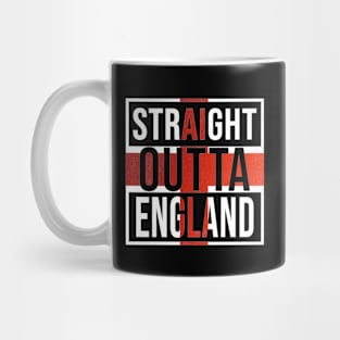 Straight Outta England - Gift for England With Roots From English Mug
